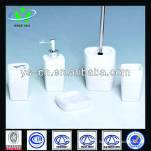 White Ceramic Bathroom Toilet Brush Holder Manufacturers